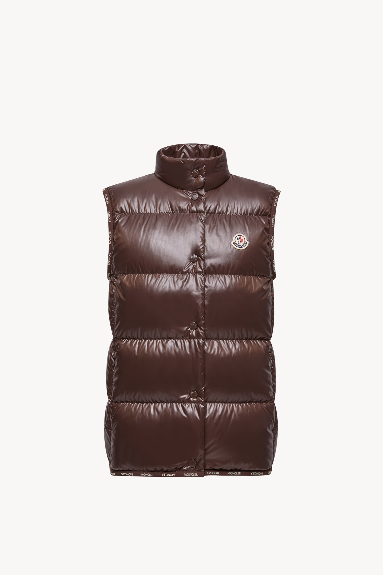 Badia Down Vest Women Brown Moncler 2